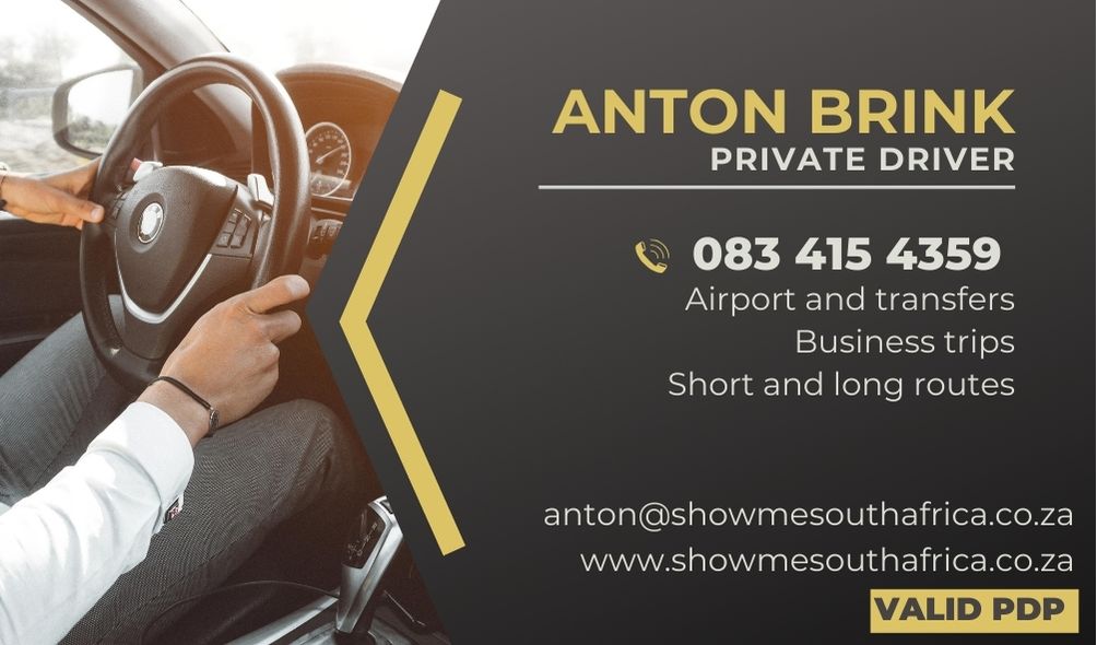 ANTON BRINK BUSINESS CARD
